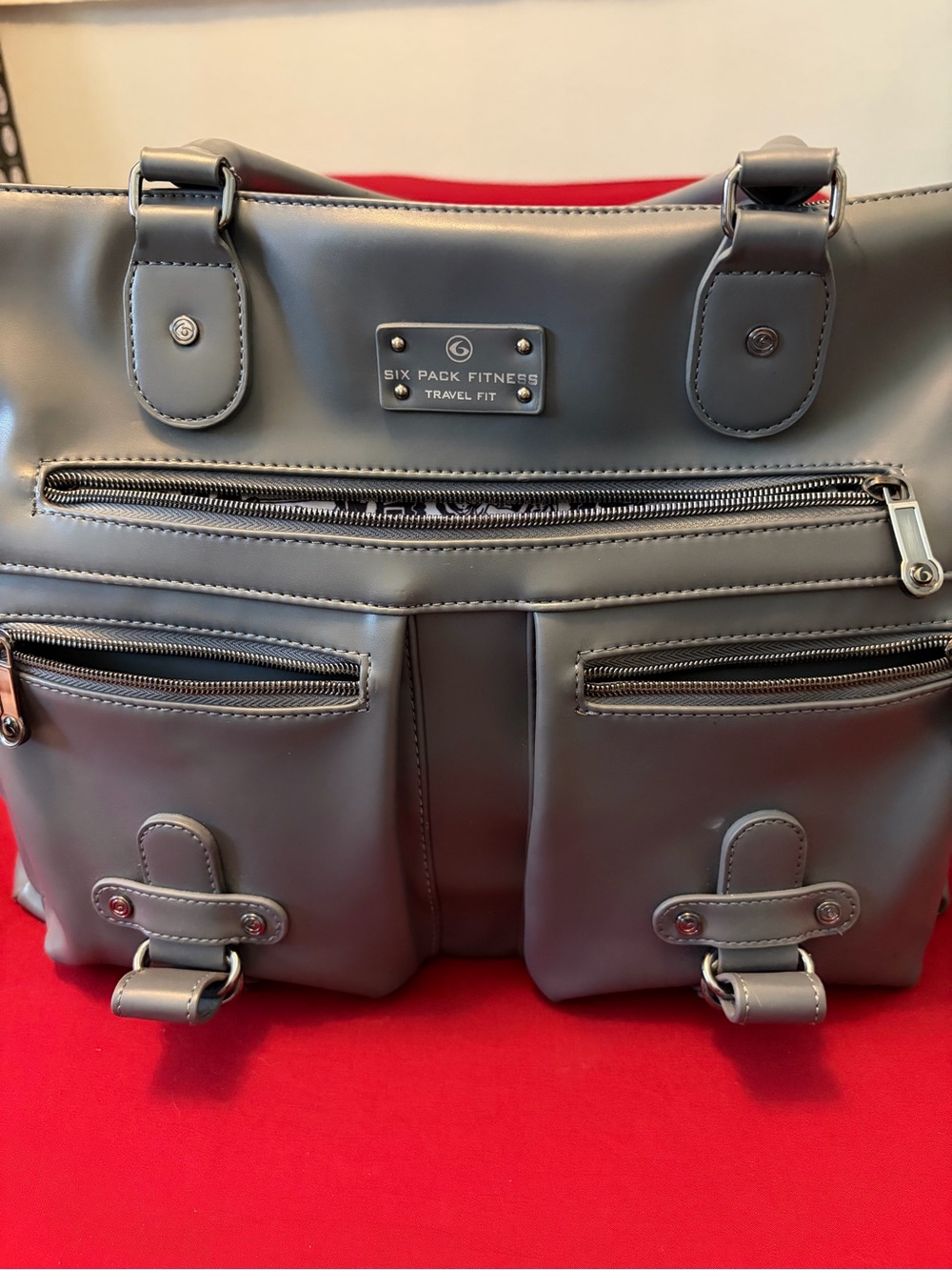 Six Pack Fitness Travel Fit With
Removable Insulated Food Prep